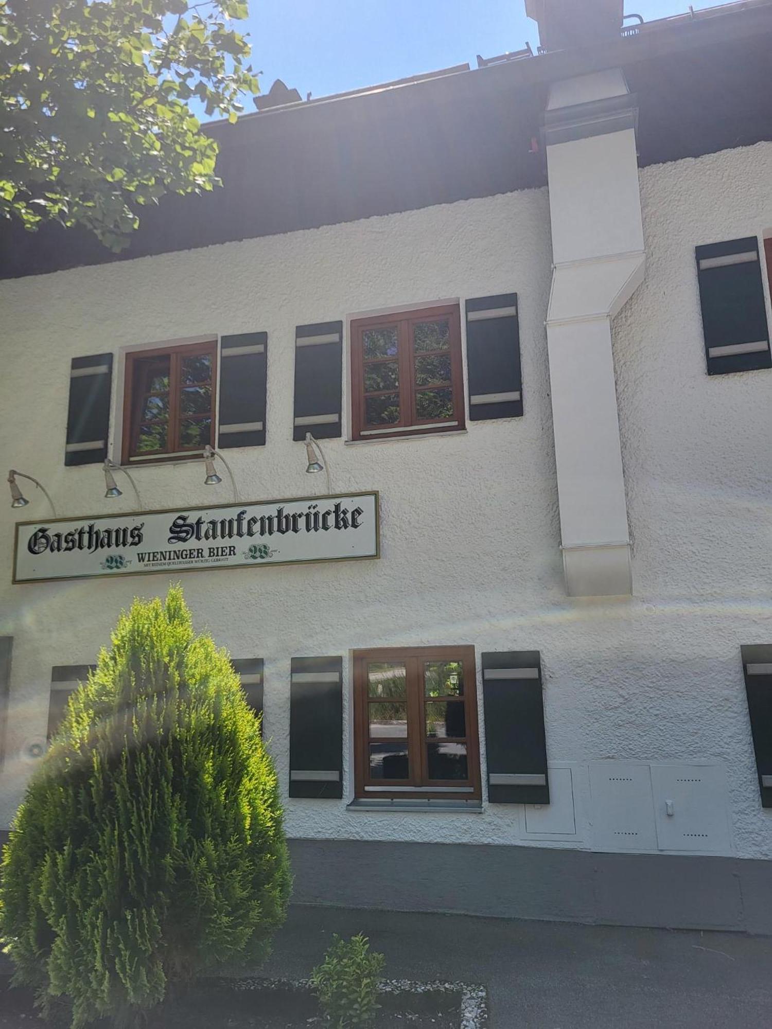 Gasthaus Staufenbrücke Bad Reichenhall Exterior foto